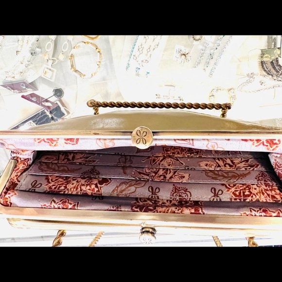 Hobo International Gold Leather Clutch Wallet - Picture 11 of 11